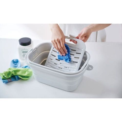 折りたためるつけ置き洗いバケツ