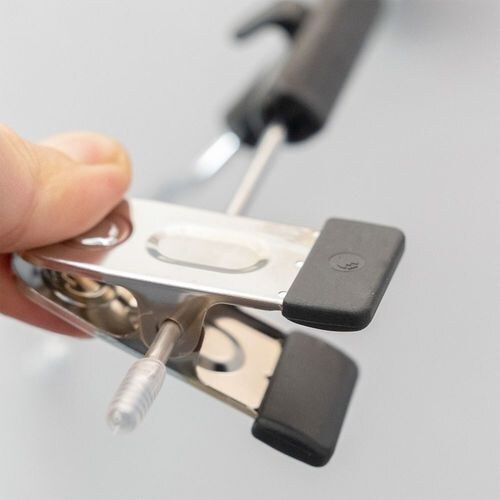 S&F メタルスカートハンガー1段 2本組×2