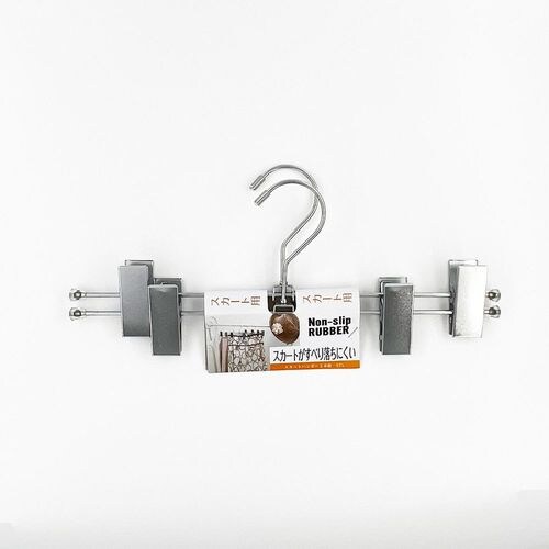 S&F メタルスカートハンガー1段 2本組×2