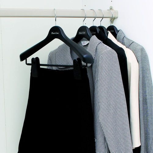 ベストラインジャケットビッグクリップ45BK×4