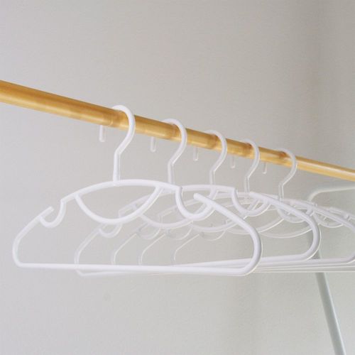 抗菌セットスリムハンガー5本組 ホワイト 2セット
