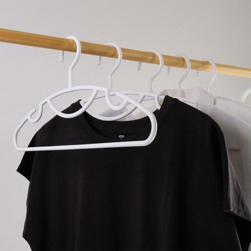 抗菌セットスリムハンガー5本組 ホワイト 2セット