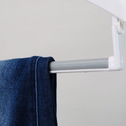 MCトップスハンガーノンスリップバーホワイト×6