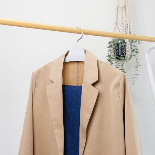 MCトップスハンガーノンスリップバーグレー×6