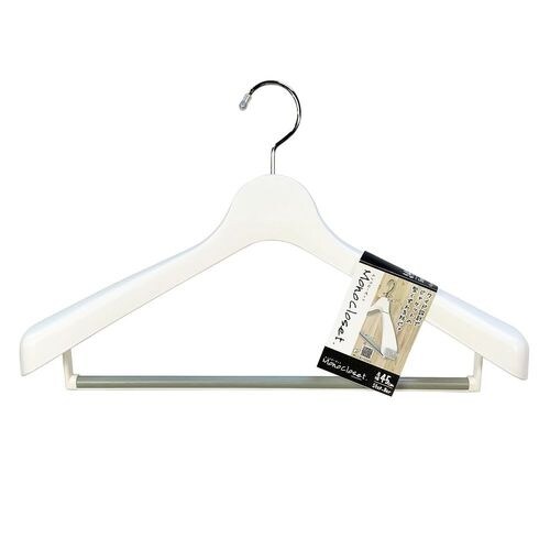 MC スーツハンガーストップ45 ホワイト×6