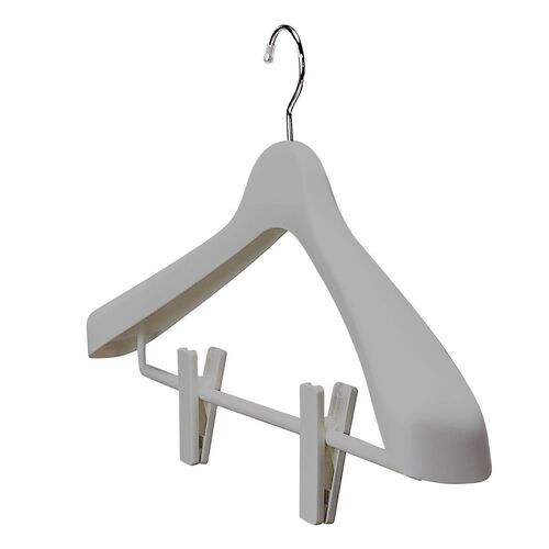 MC スーツハンガークリップ45 グレー 4セット