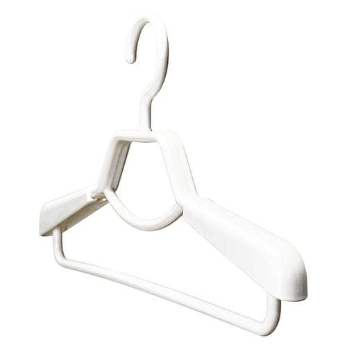 MC シャツハンガースライド 2本組 ホワイト×4