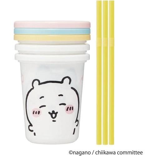 ストロー付タンブラー3P320mlちいかわ×4