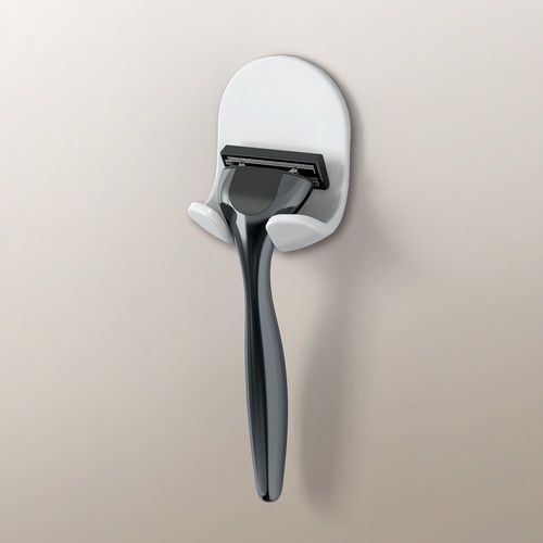 ラックスMGシェーバーホルダー ホワイト 4セット