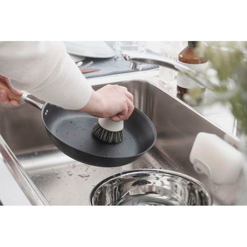 抗菌キッチンブラシ かため ホワイト 4セット