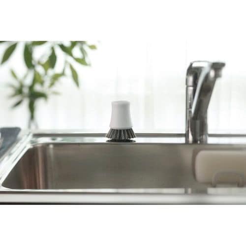 抗菌キッチンブラシ かため ホワイト 4セット