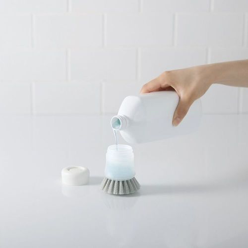 キッチンブラシ ふつう クリア 4セット