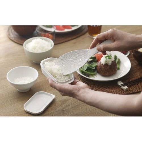 極 冷凍ごはん容器小 2個入 ホワイト 4セット