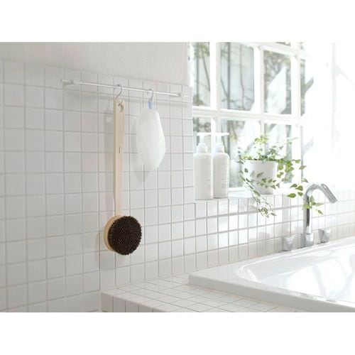 ひのきボディブラシ長柄(馬毛)