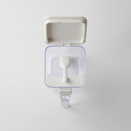 調味料ポット ワイド グレー