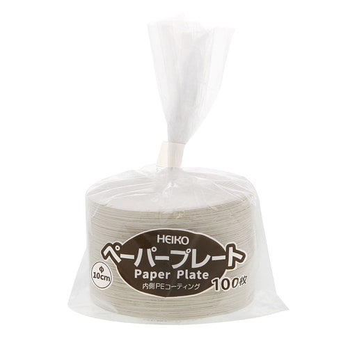 ヘイコーペーパープレート10cm100枚入 30束
