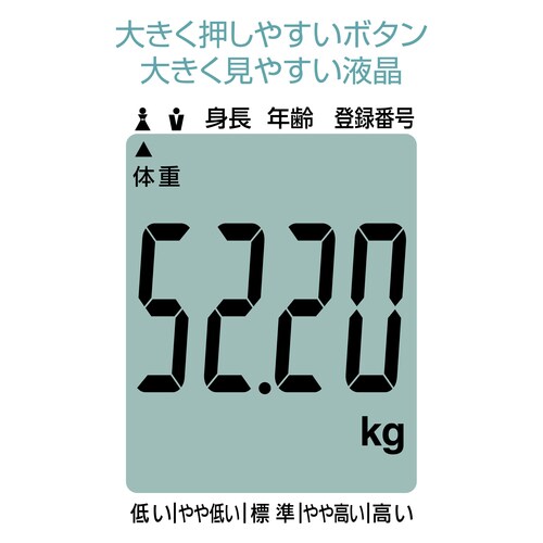 8項目計測 体重体組成計