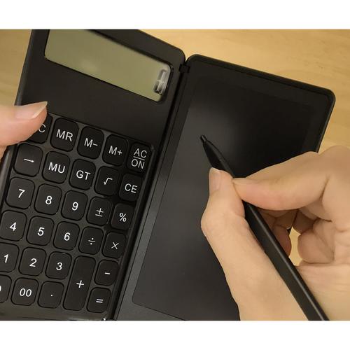 5.5インチ 電卓付きペーパーレスメモパッド