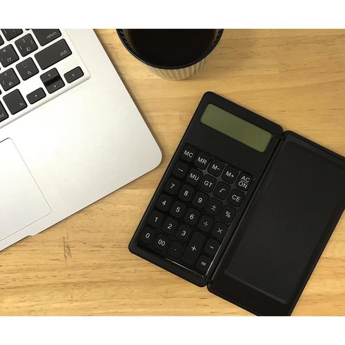 5.5インチ 電卓付きペーパーレスメモパッド