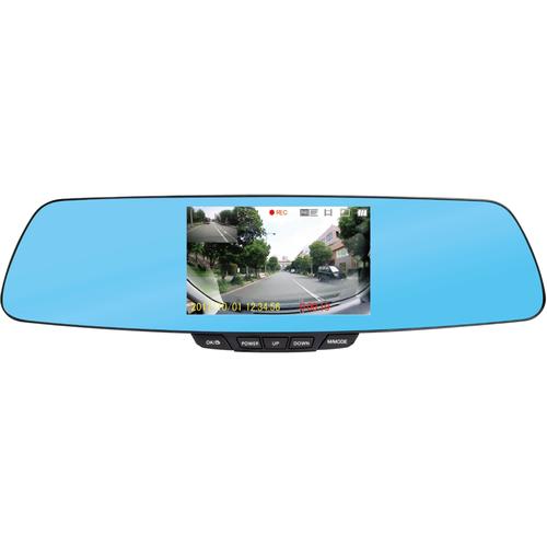 ルームミラー型ドライブレコーダーリアカメラ搭載