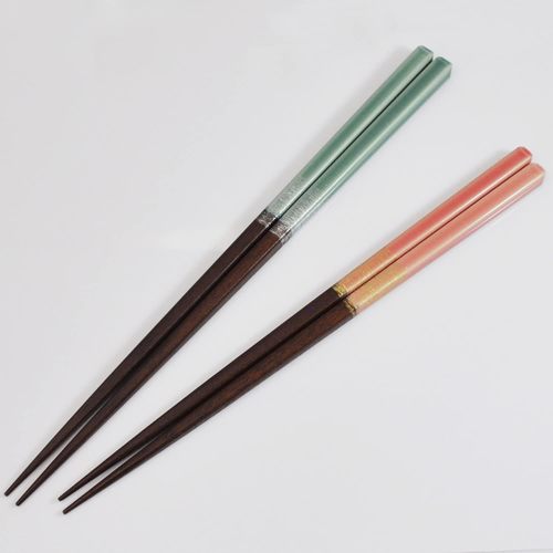 桐箱箸置付夫婦箸 ほのか 2膳入