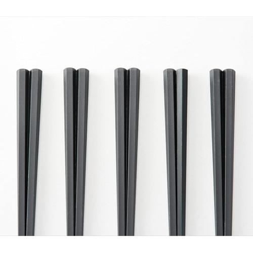 六角箸 業務用 滑り止め加工 5膳入 3セット