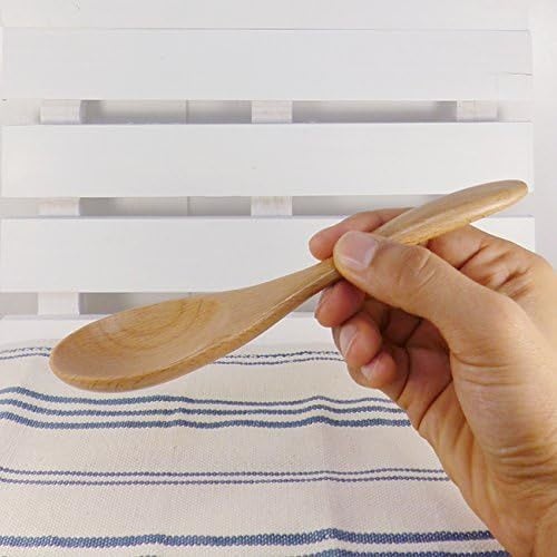 木製デザートスプーン 5セット