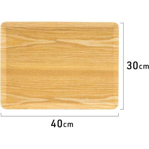 木製お盆 長方形 すべり止め加工