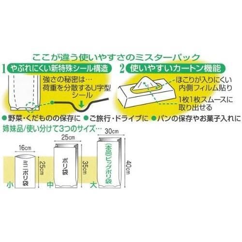 ミスターパックビッグ ポリ袋 40枚 7セット
