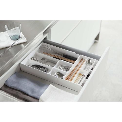 伸縮&スライド カトラリートレー スライド式