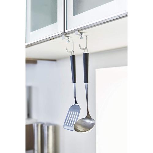 戸棚下ハンガー2個組 吊下げ棚フック 2セット