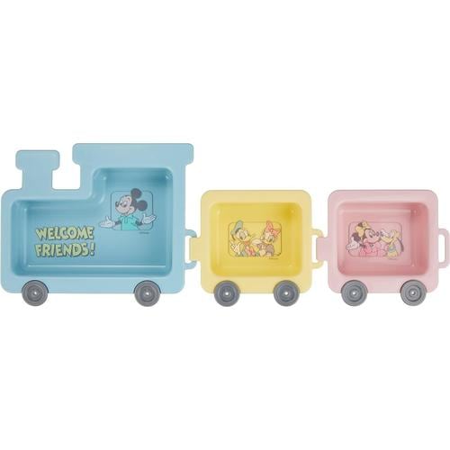 トレイン ランチプレート ミッキーマウス