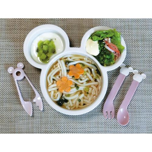 ミッキー はじめてのおうどんセットピンク2セット
