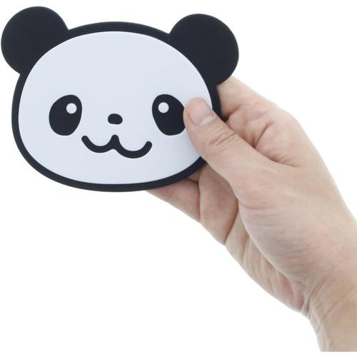 コースター シリコン るんるん パンダ 3セット