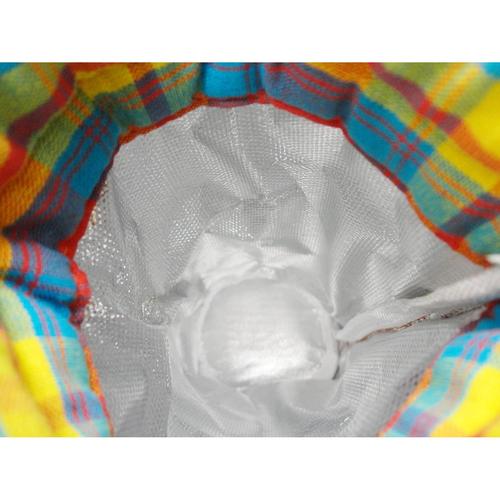 ペットボトルホルダー500mlマドラスチェック×2
