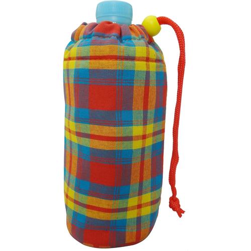 ペットボトルホルダー500mlマドラスチェック×2
