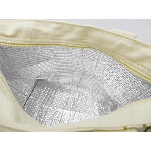 洗える保冷ランチバッグ リーフ 2セット