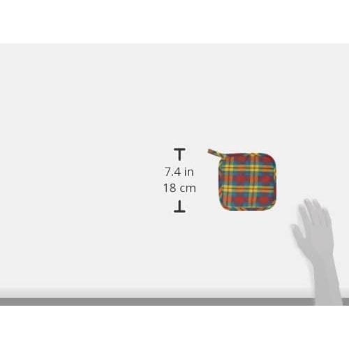 キッチンホルダー マドラスチェック 4セット