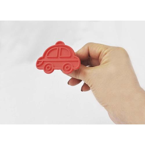 ライス&パン押し抜き型パトカーきかんしゃ 6セット