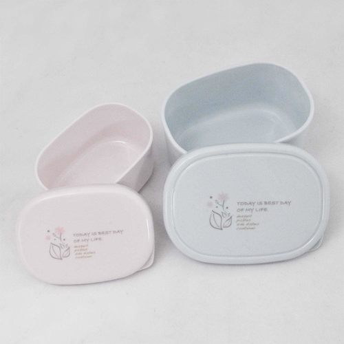 ミニ シール容器 2個セット フラワー 4セット