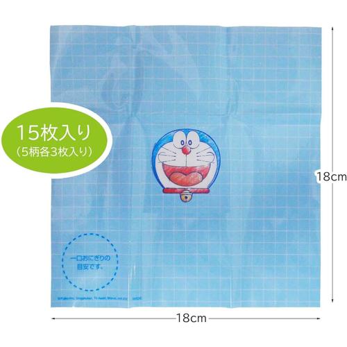 ドラえもん おにぎりラップ 15枚入 3セット