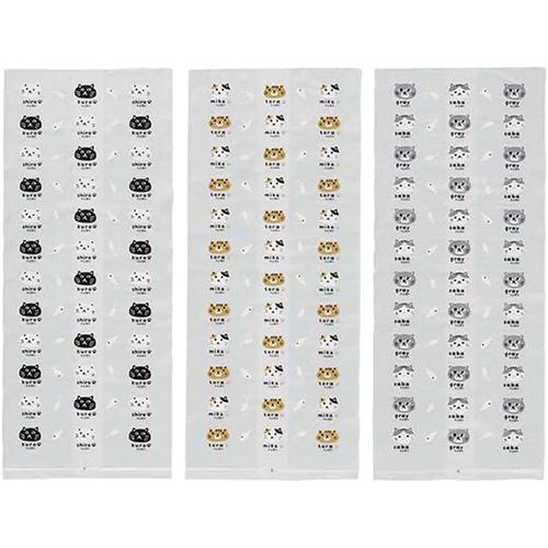 プリント ポリ袋 ネコのあつまり 30枚 4セット