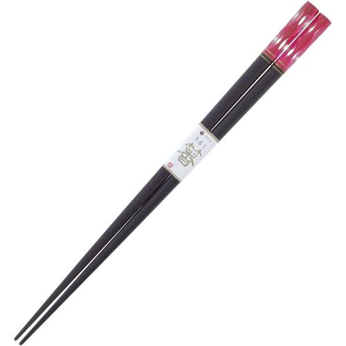 箸 アクリア切子 23.5cm 2セット