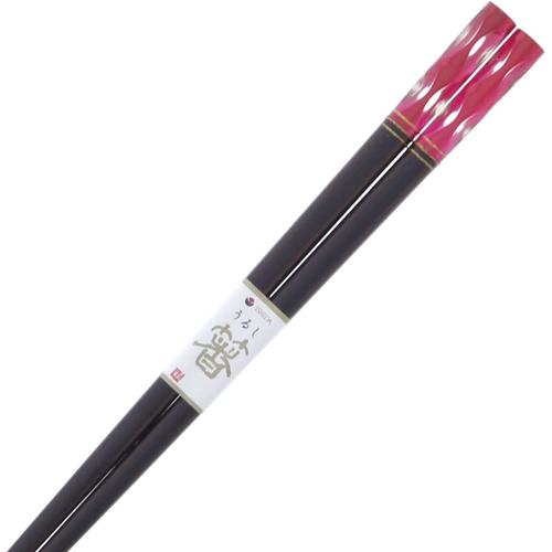 箸 アクリア切子 23.5cm 2セット