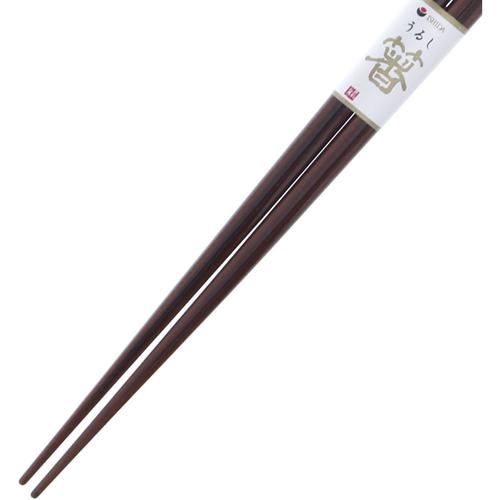 箸 アクリア切子松葉 青 24cm