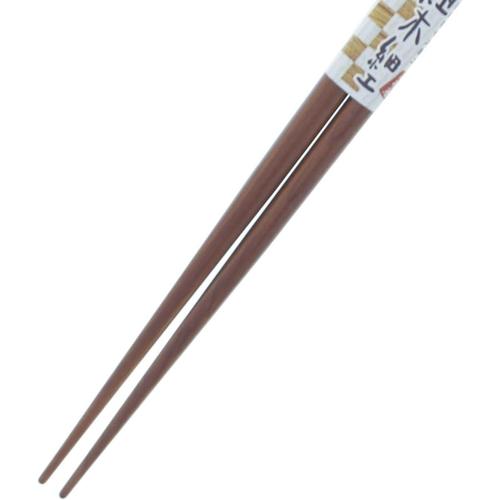 組木細工箸 水玉20.5cm 3セット