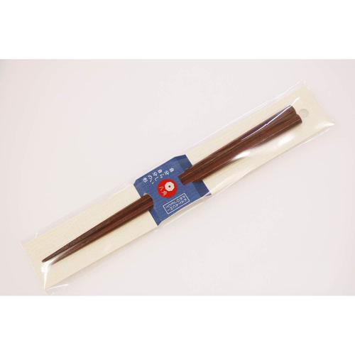 塗箸 23cm 漆八角無地 2セット