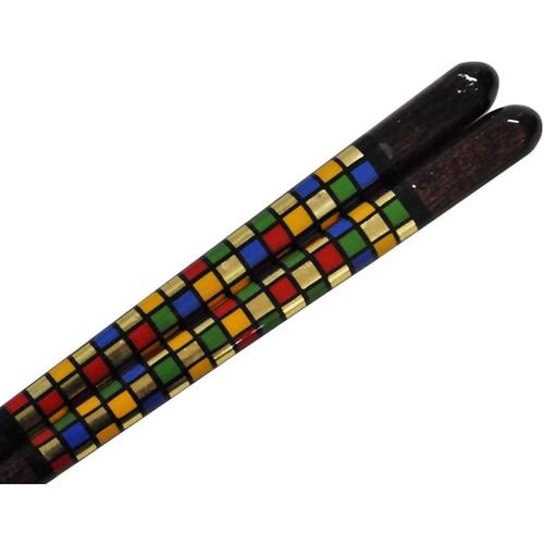 若狭塗箸 モザイコ 21cm 2セット