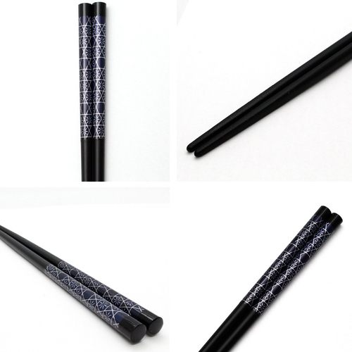 箸 八角雪の花 23cm 2セット