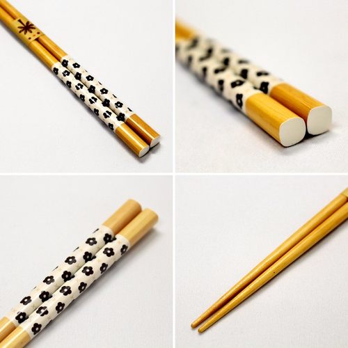 箸 フォレストフラワー 23cm 8セット